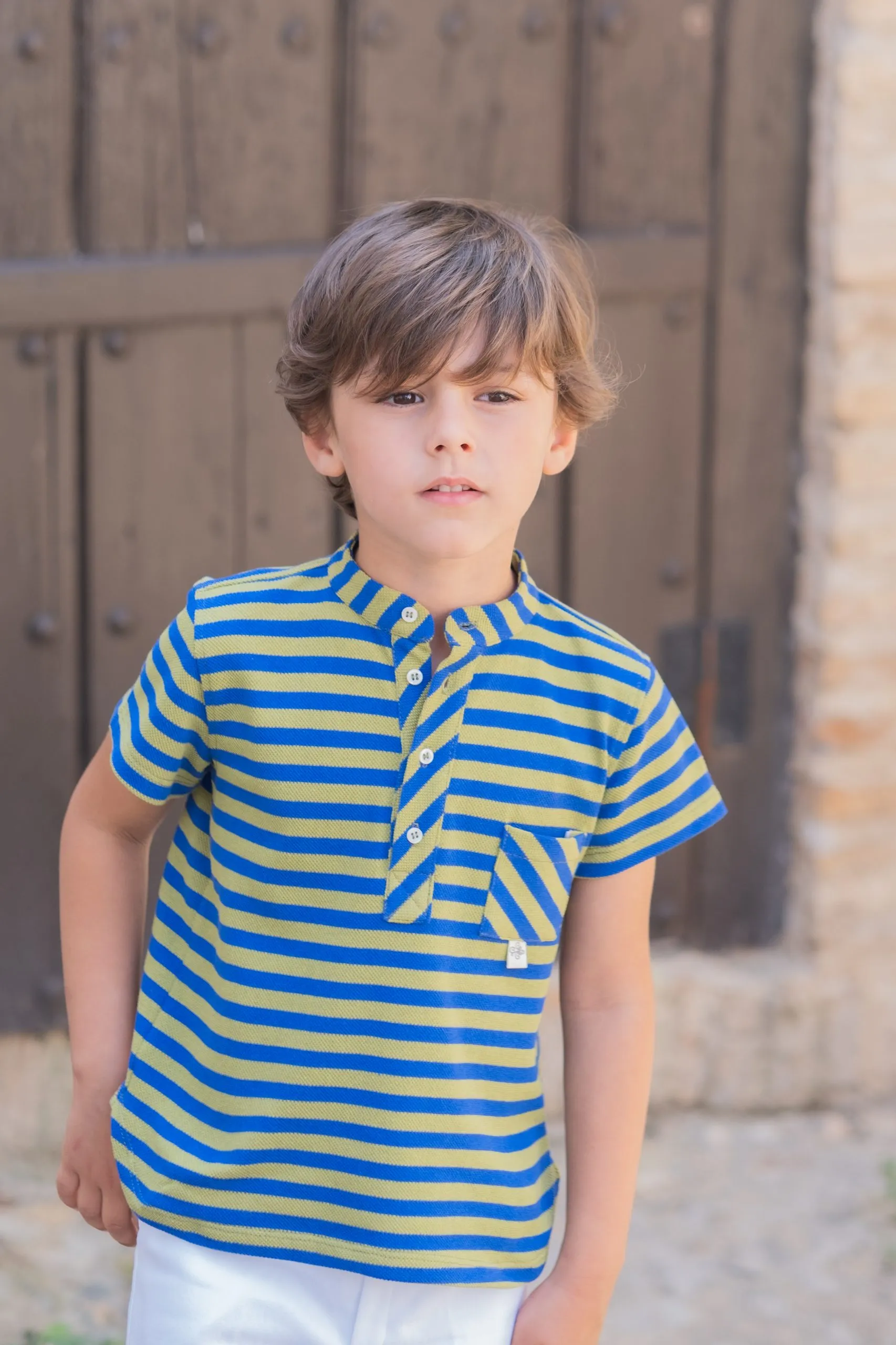 A Polo de niño Pilar Batanero Rayas R150044