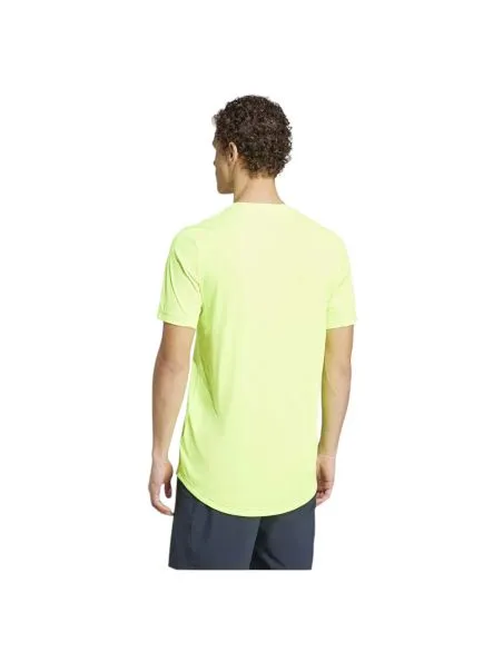 ADIDAS Camiseta Club 3 Stripes Hombre Lucid Lemon