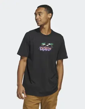 ADIDAS CAMISETA MANGA CORTA LINEAR BEACHBIT GRAPHIC