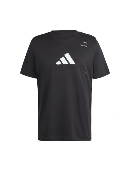 ADIDAS Camiseta Padel Hombre Black