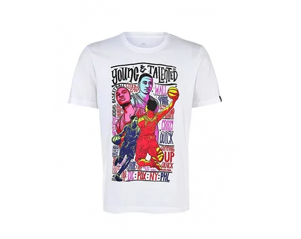 Adidas Camiseta Young Talents (blanco)