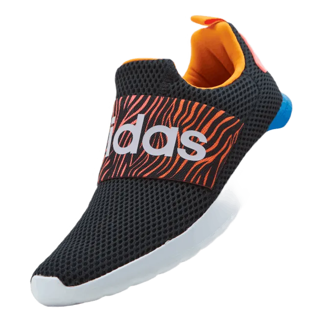 ADIDAS LITE RACER ADAPT 4.0 SLIPON SHOES CORE BLACK / ACID RED / BLUE RUSH