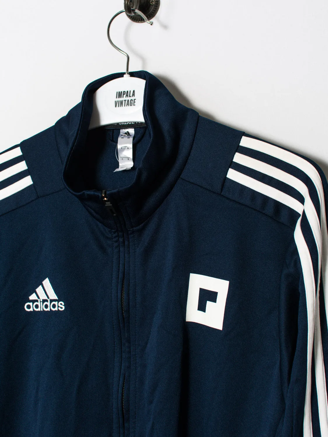 Adidas Navy Blue Track Jacket