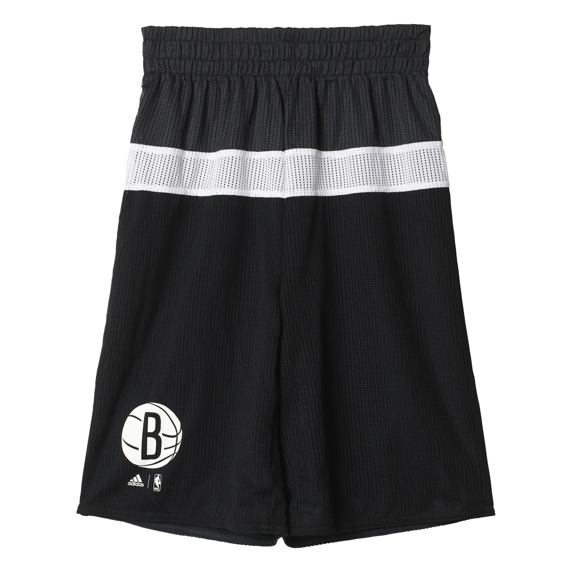 Adidas NBA Short Niño Brooklyn Nets Winter Hoops Rev (Black/White)