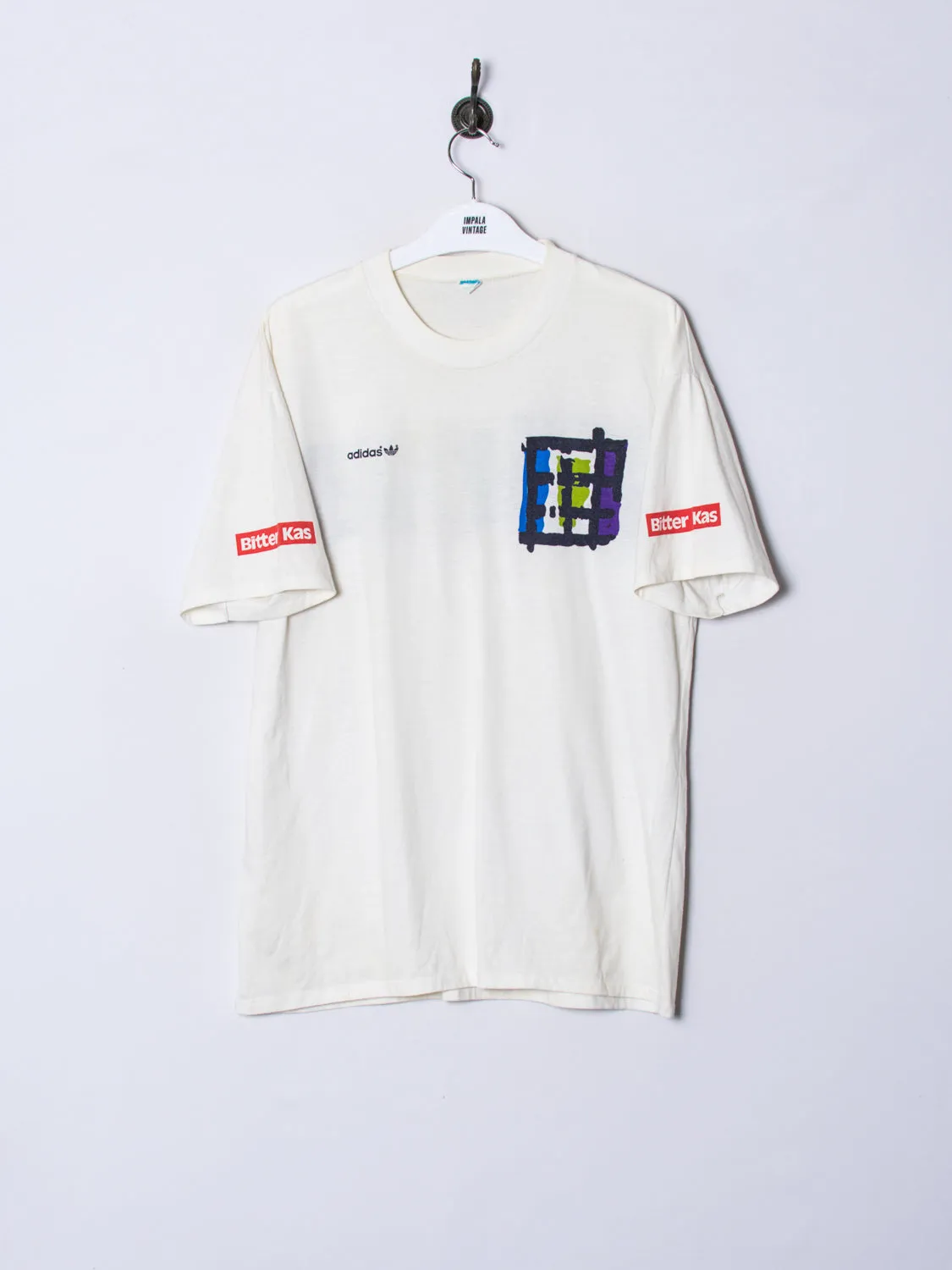 Adidas Originals Bitter Kas White Cotton Tee