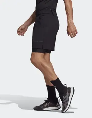ADIDAS PANTALóN CORTO TENNIS US SERIES 2IN1
