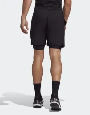 ADIDAS PANTALóN CORTO TENNIS US SERIES 2IN1