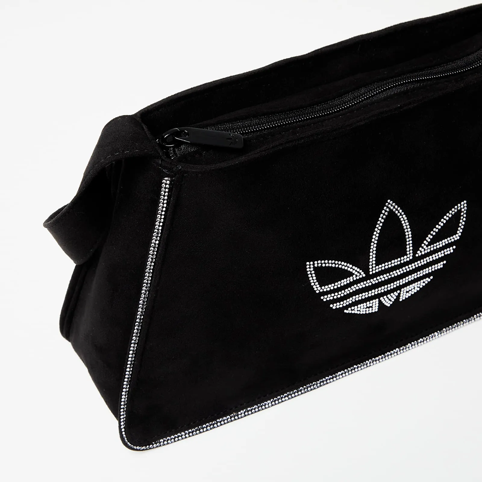 adidas Rhinestones Fake Suede Shoulder Bag