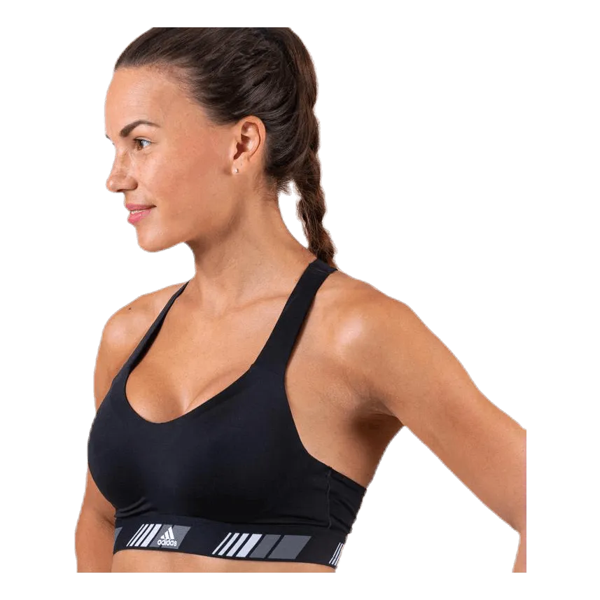 Adidas SFI Moto Graphic Bra Black