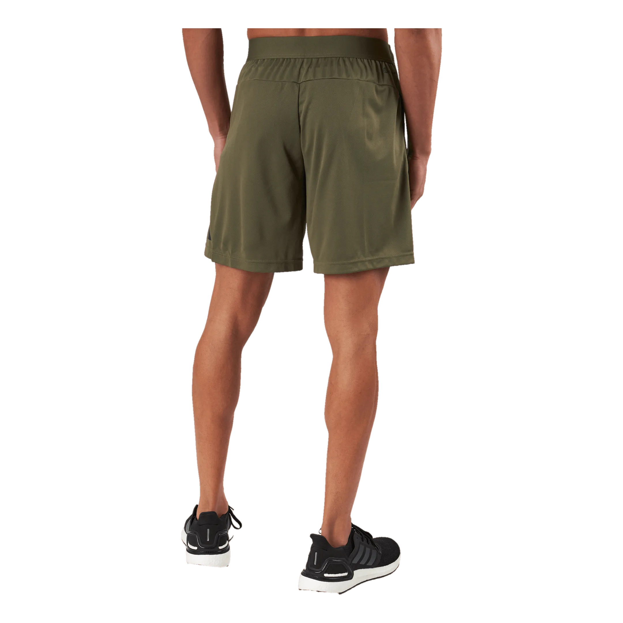 Adidas Train Essentials Logo Training Shorts Olistr/Black
