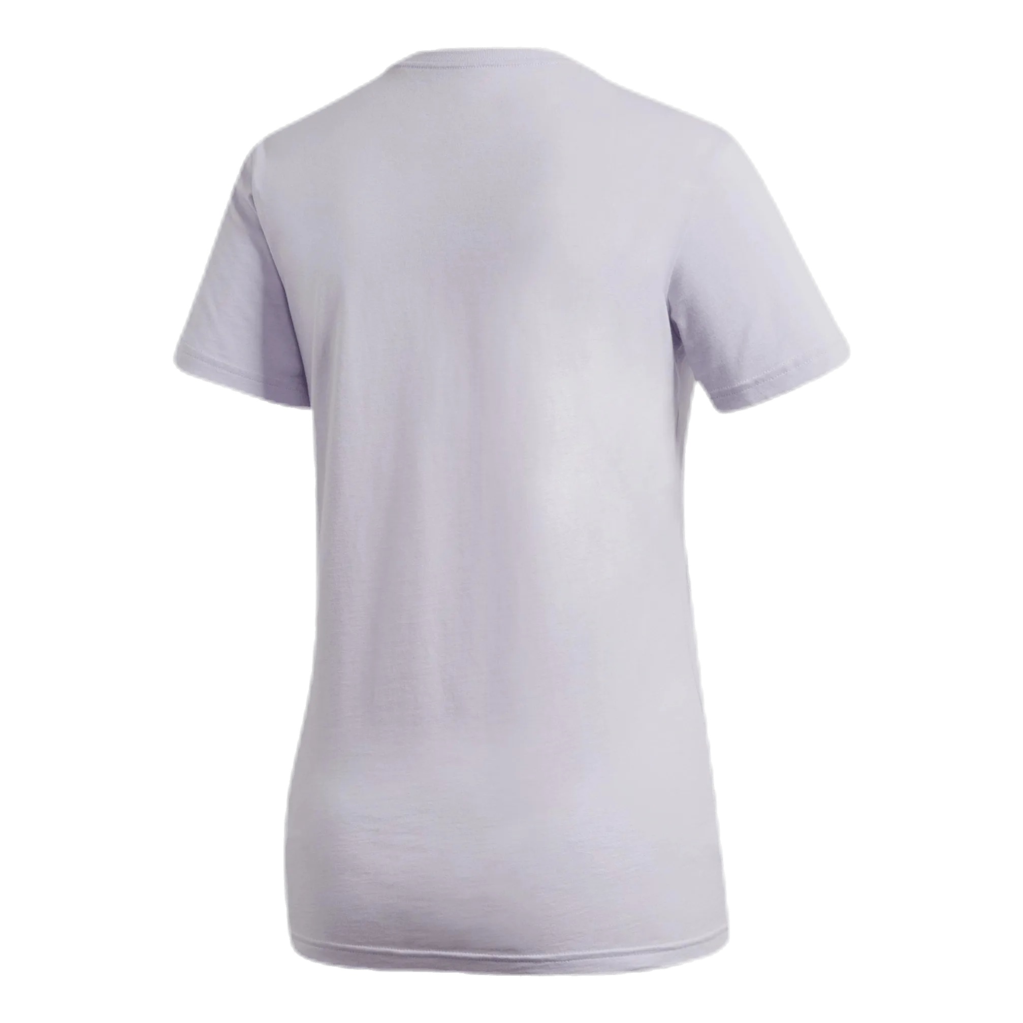 ADIDAS W BADGE OF SPORT COTTON TEE  REGULAR FIT PURPLE TINT