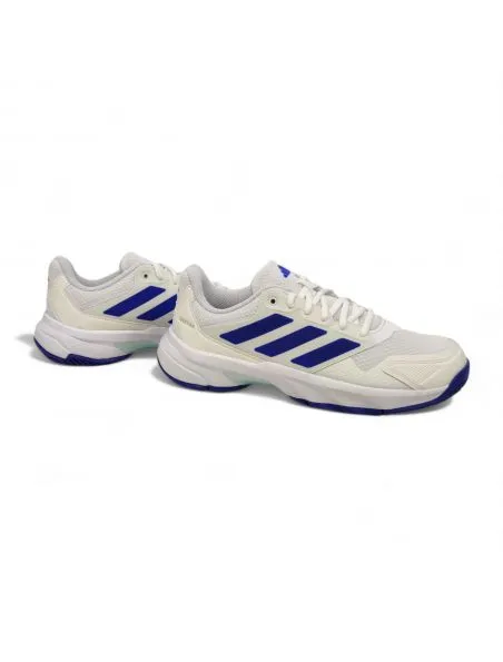 ADIDAS Zapatos de tenis CourtJam Control 3 Hombre White/Blue