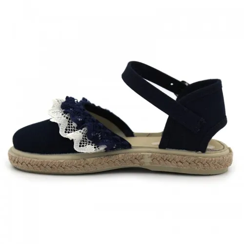 ALPARGATAS CON PUNTILLA HERMI 1001PP