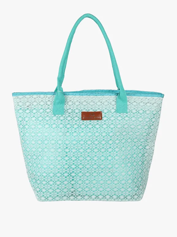 Antonio Basile Bolso de playa con bordado