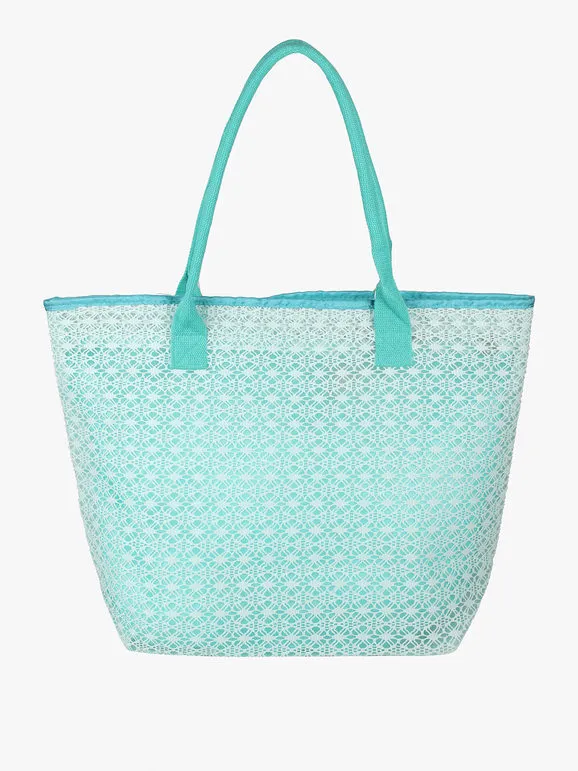 Antonio Basile Bolso de playa con bordado