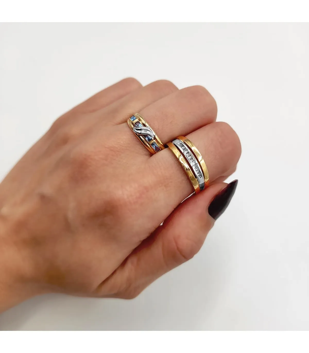 Bague Femme Sky Or Jaune 9K