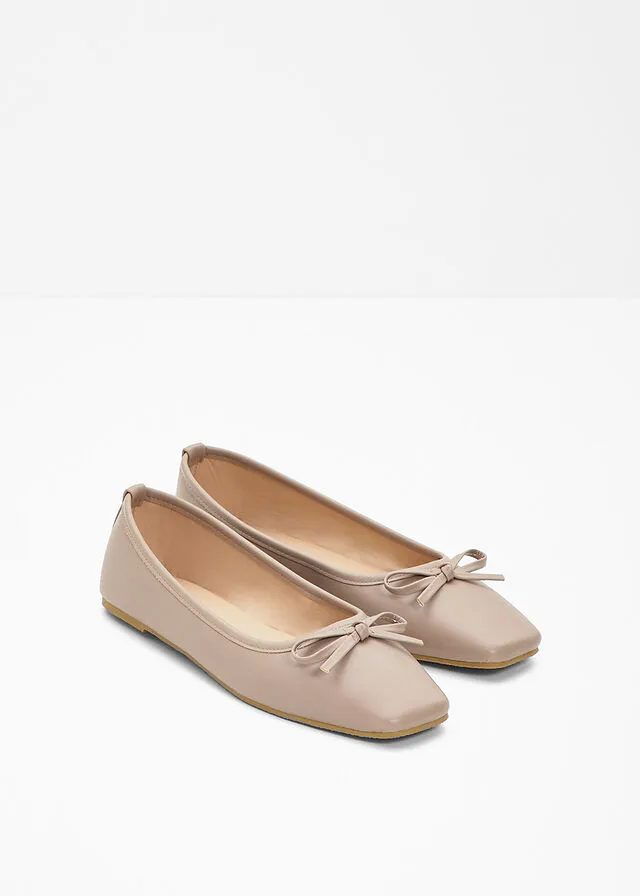 Bailarinas Beige almendra