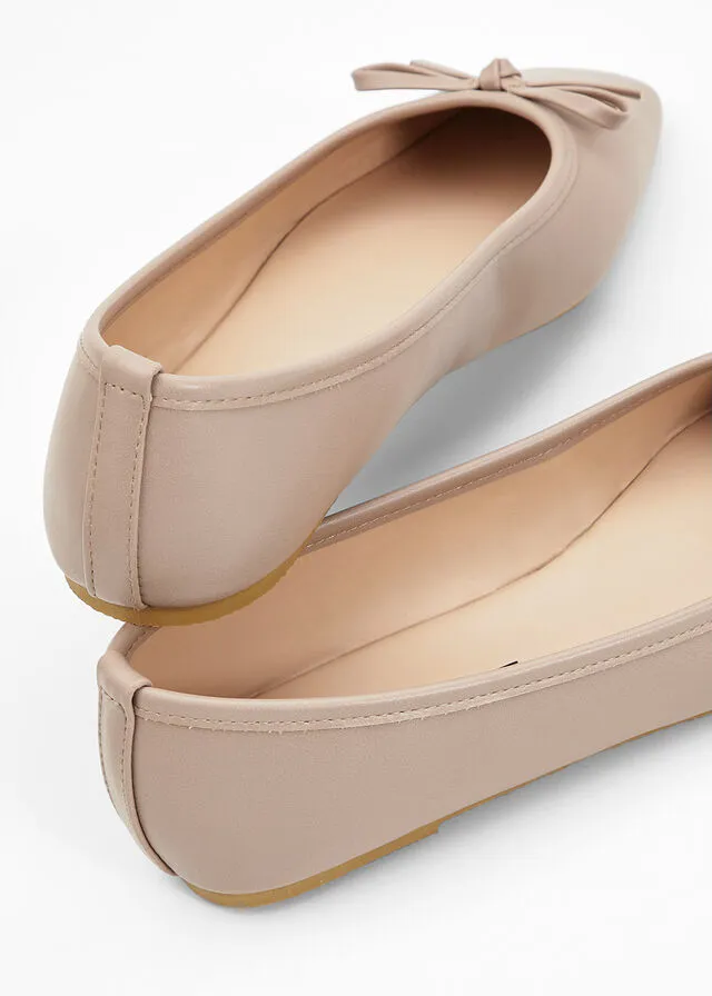 Bailarinas Beige almendra