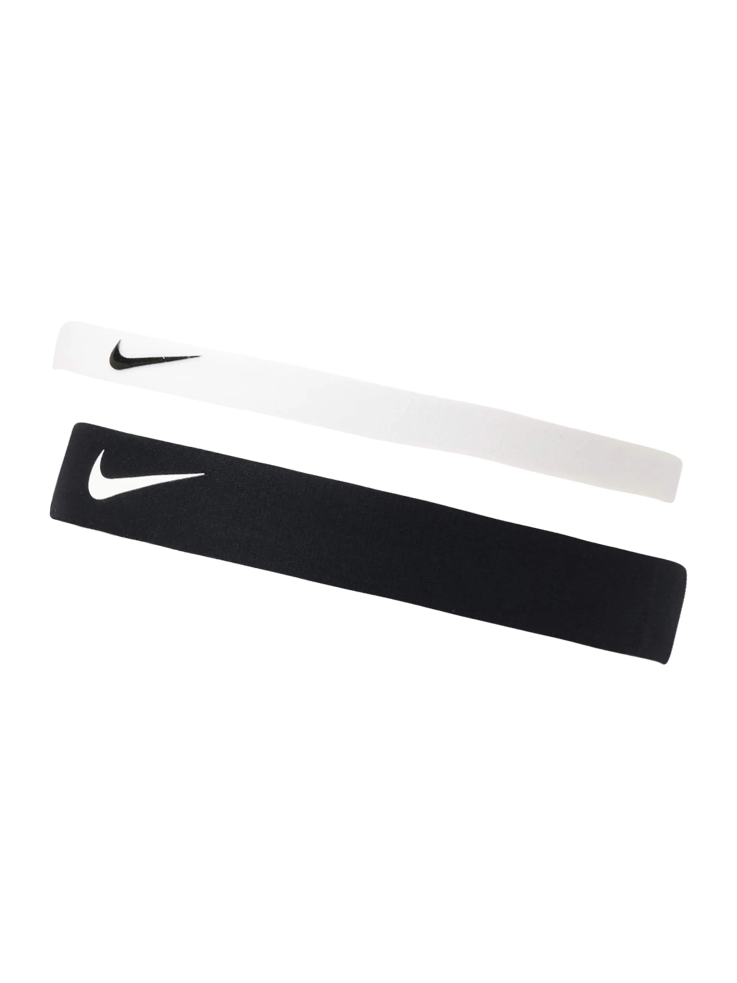 Banda de cabeza deportiva 'Flex' NIKE Accessoires en Negro, Blanco