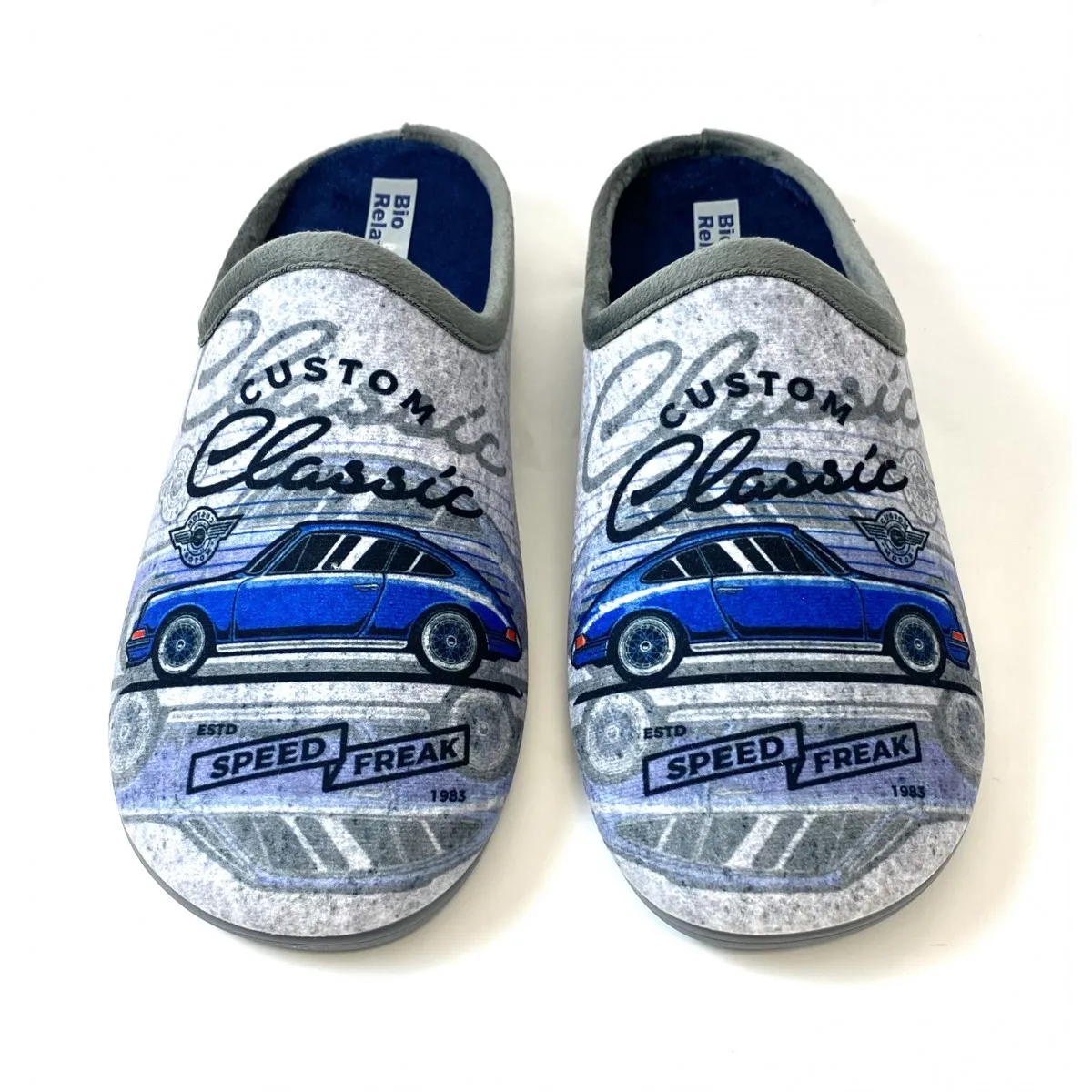 Biorelax zapatilla de casa plantilla extraíble talla 40 coche invierno chico Bio13771