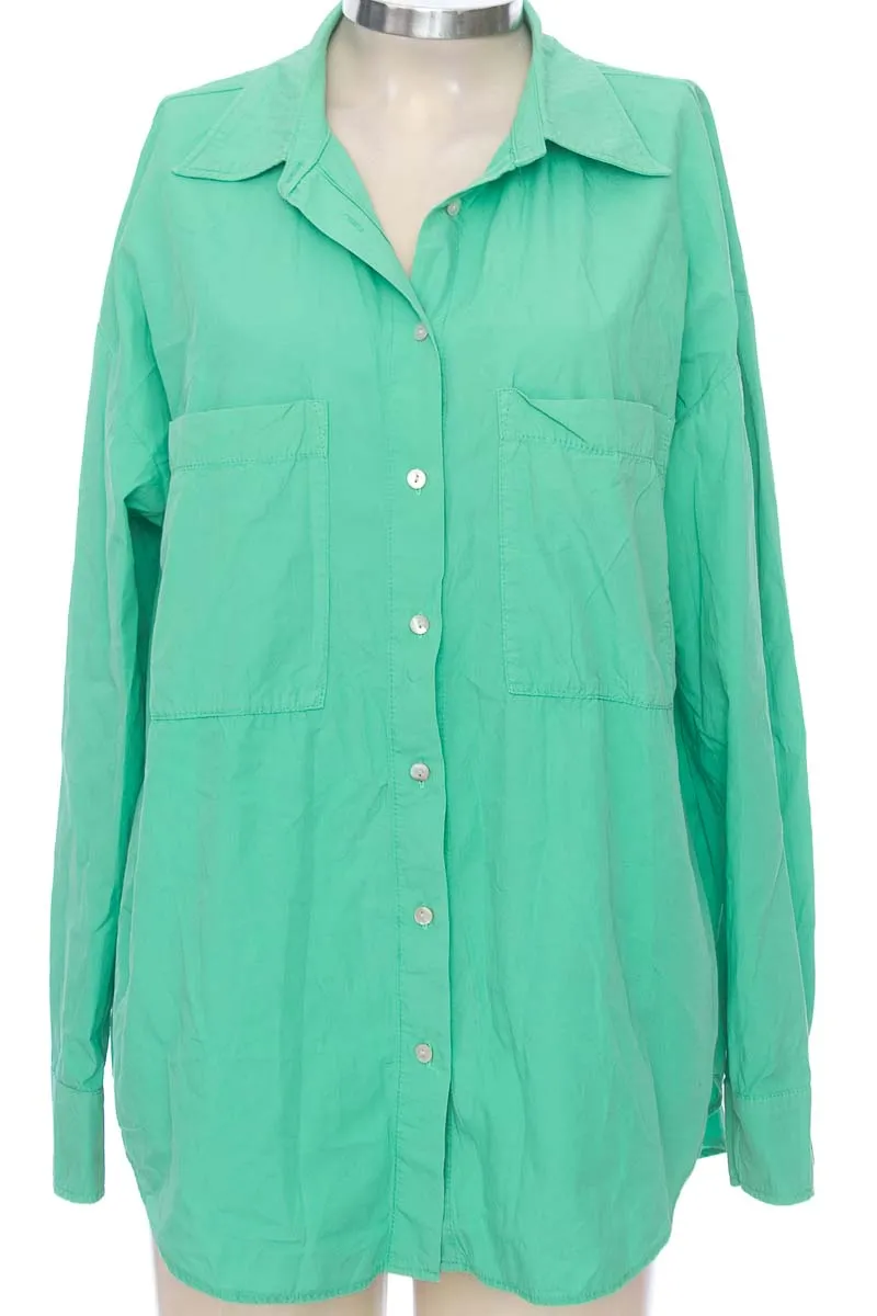 BLUSA COLOR VERDE  ZARA