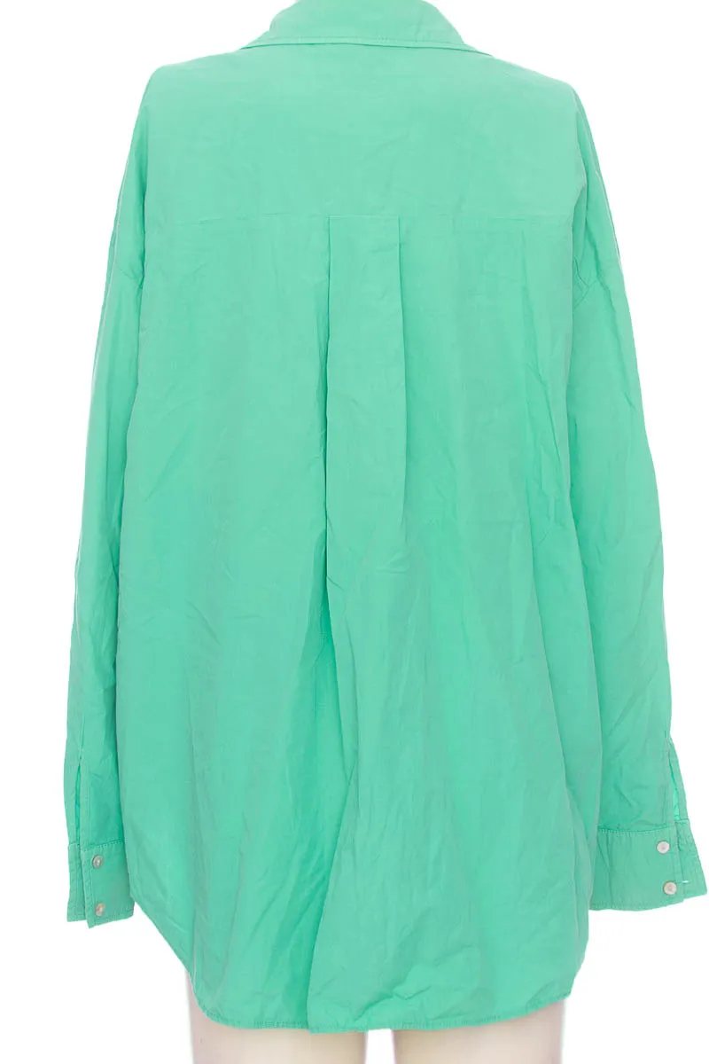 BLUSA COLOR VERDE  ZARA