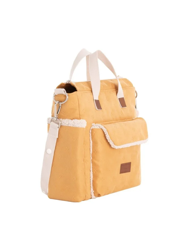 BOLSO MATERNAL PACK SOFT WINTER OCRE 16x43x37 CM