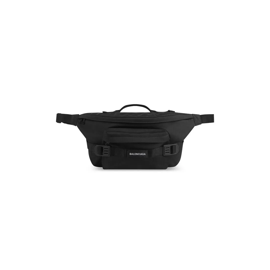 Bolso Riñonera Grande Army para Hombre en Negro