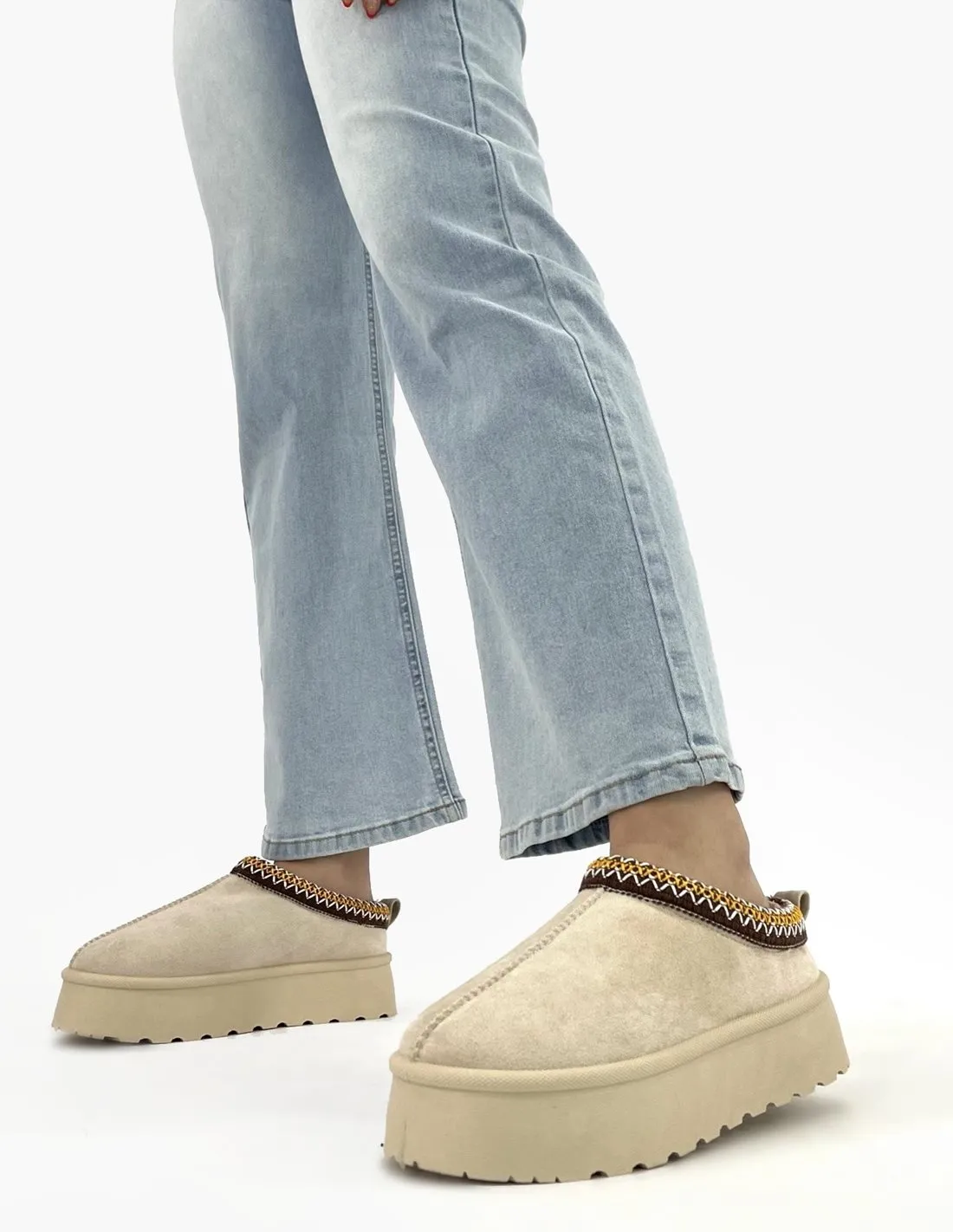 Bota australiana | Zueco X beige