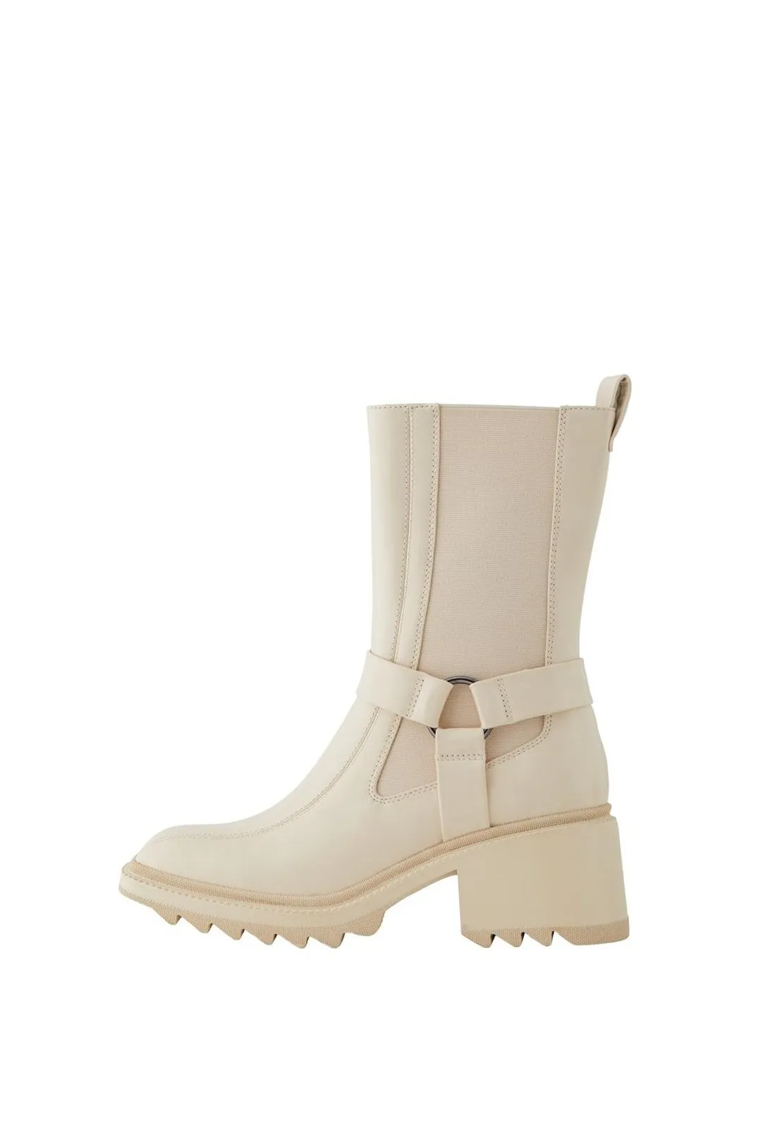 Bota chelsea Pcmetina beige