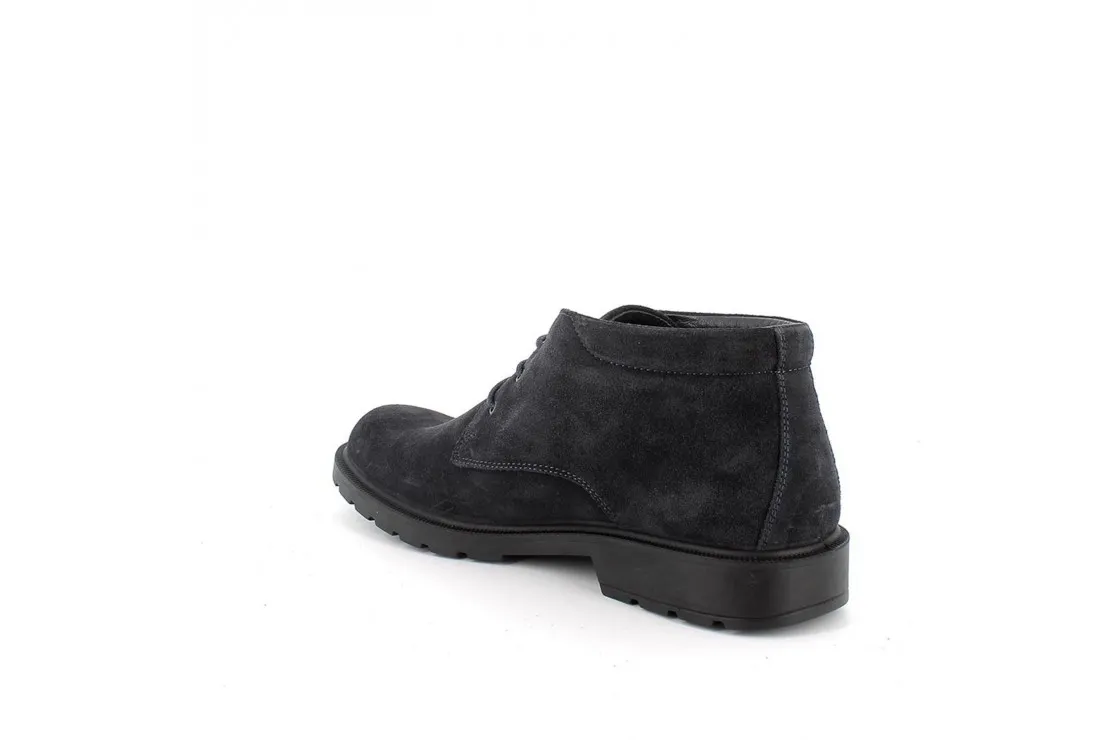 BOTINES DE CABALLERO  GORETEX DE PIEL AZUL OSCURO 4602611 IGI&CO