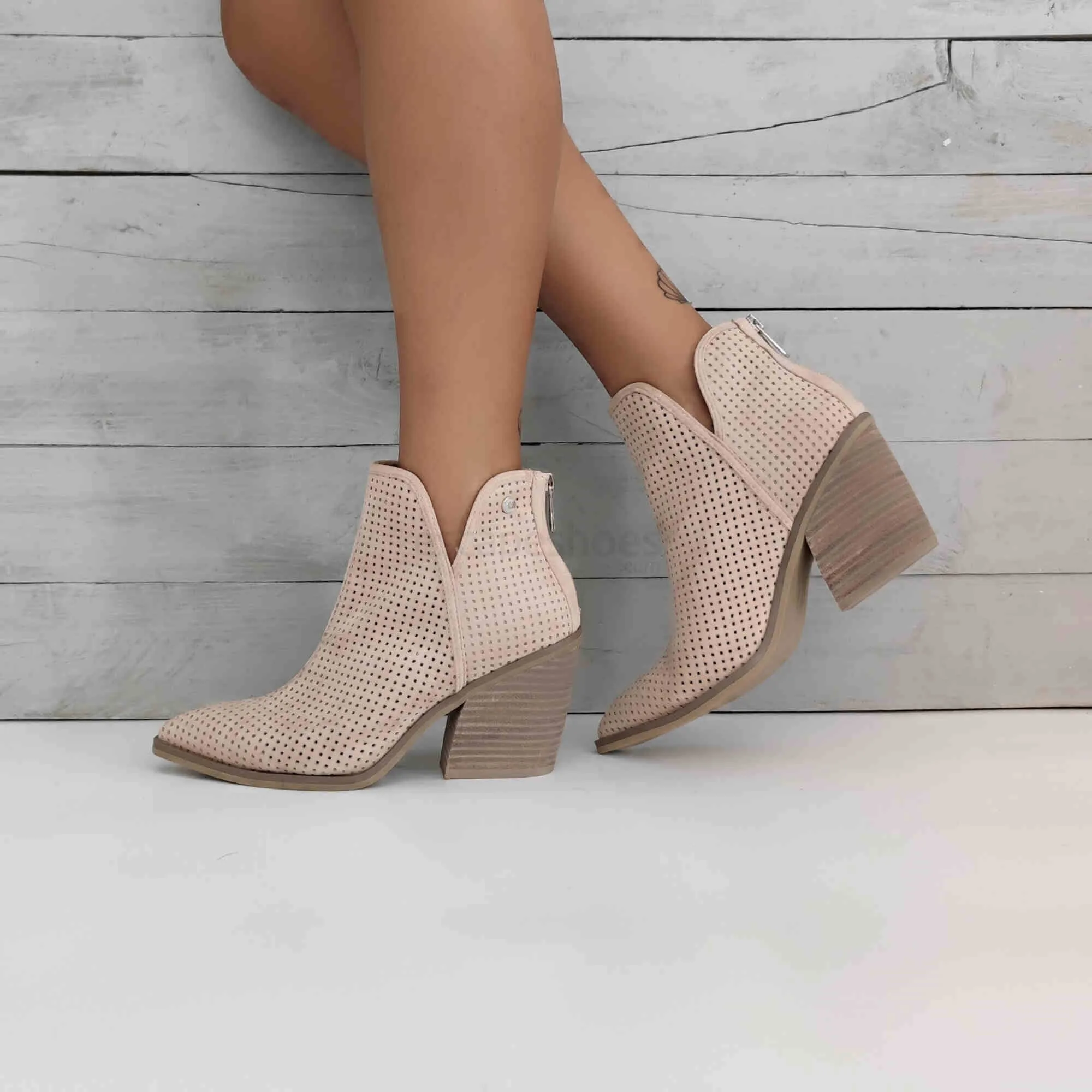Botins XTI Ant 141258 Bege