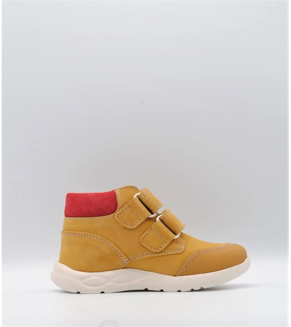 BOTÍN PABLOSKY NIÑO DOBLE VELCRO MOSTAZA 022880