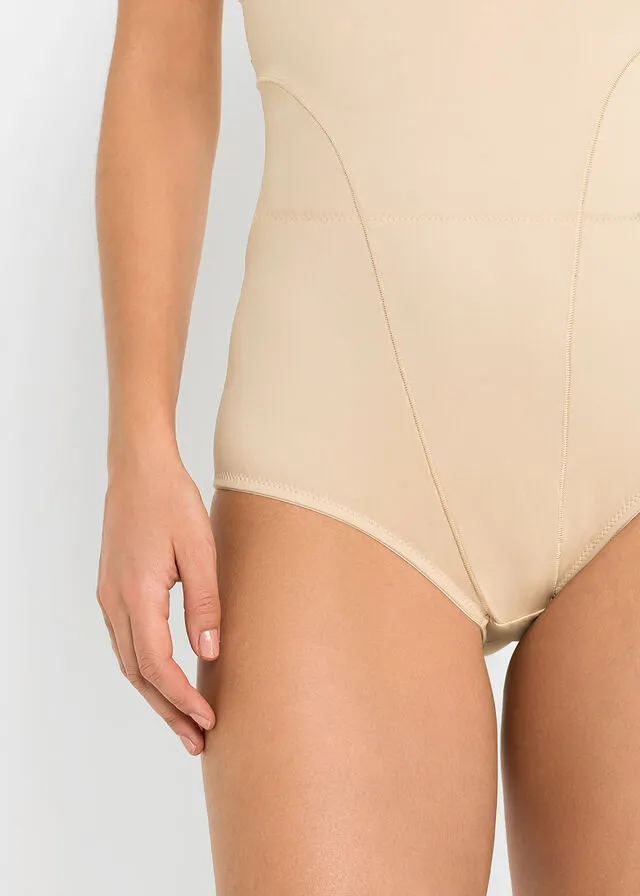 BRAGUITA MOLDEADORA CON EFECTO REDUCTOR ALTO BEIGEARENA
