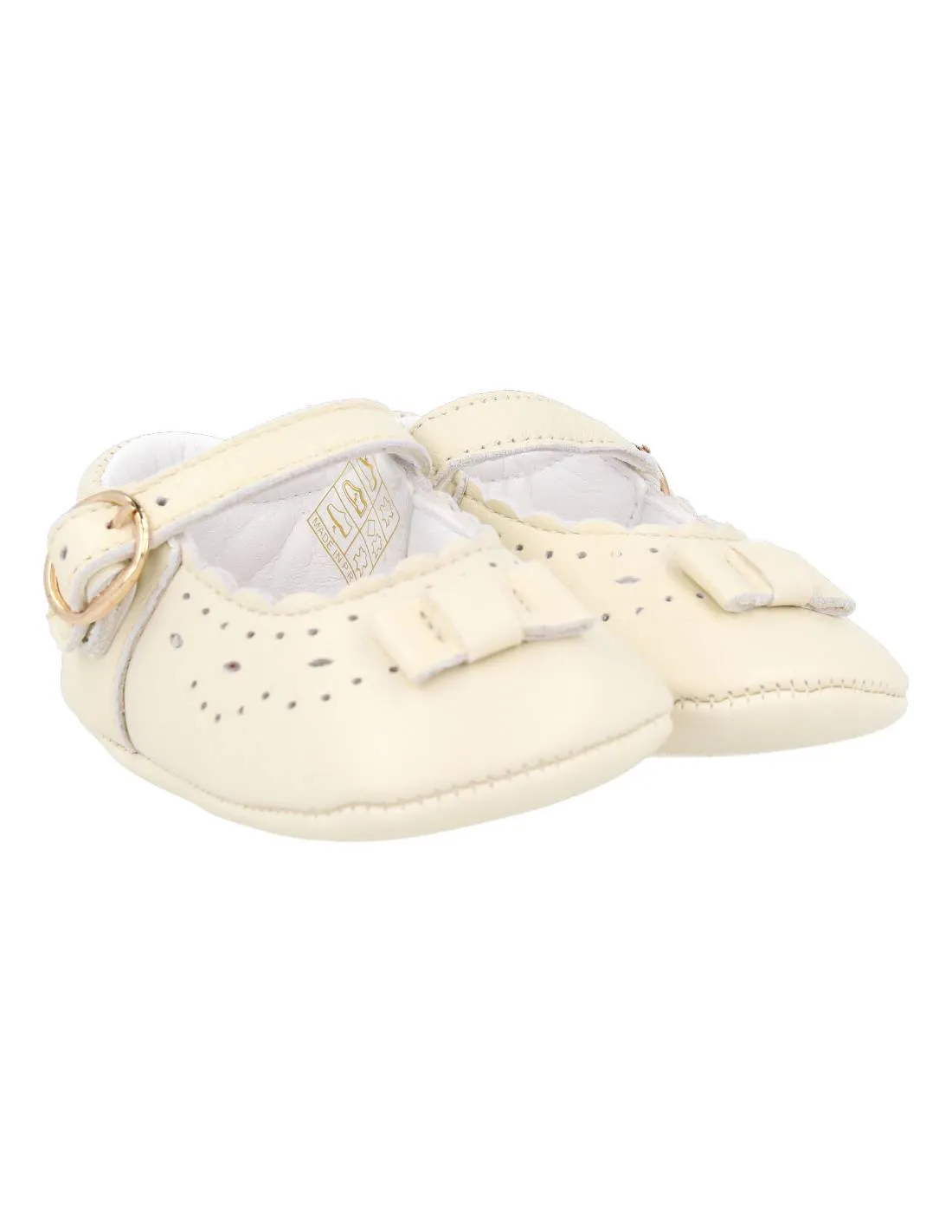 BUBBLE KIDS  MERCEDITA BEBé PIEL LAZO BEIGE