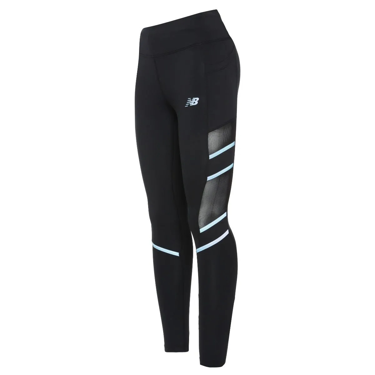 Calza Larga Running Mujer New Balance Negra