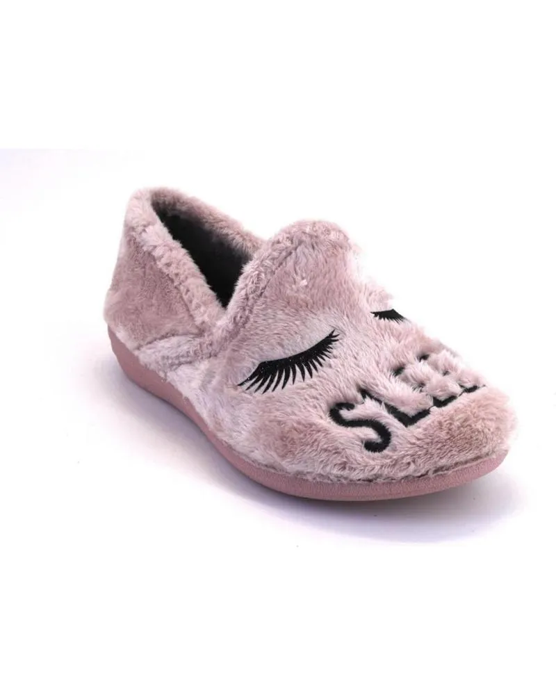 Calzado de casa OTRAS MARCAS  de Mujer LARO GEMA141 ZAPATILLAS DE CASA DE MUJER  ROSA