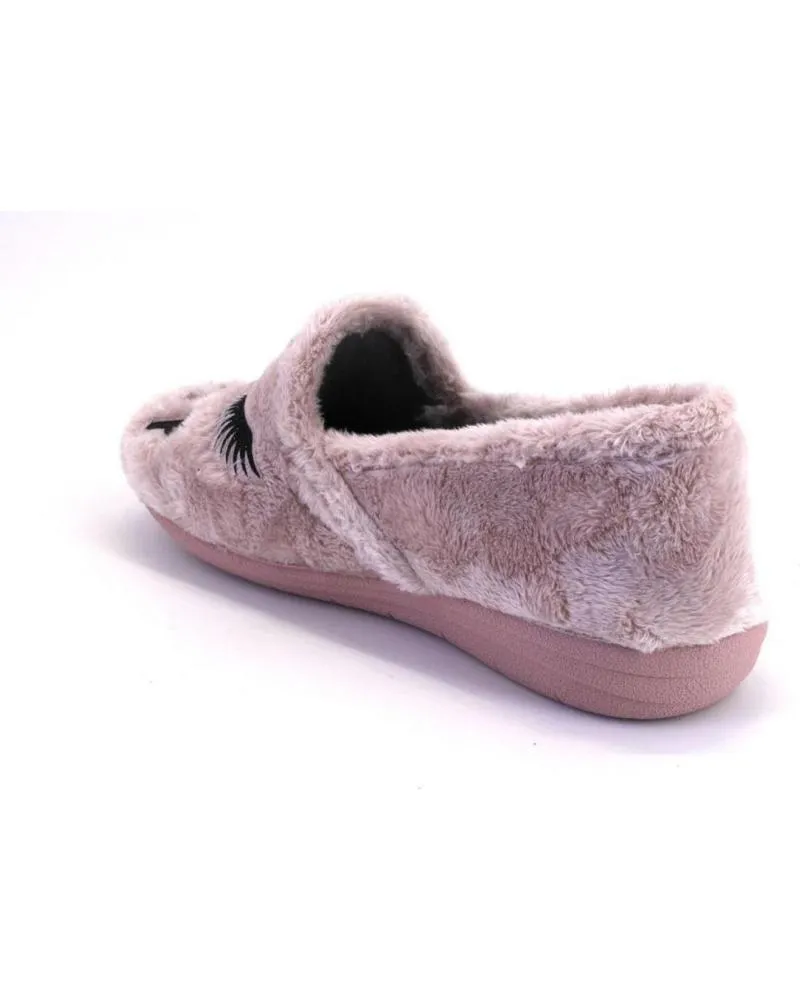 Calzado de casa OTRAS MARCAS  de Mujer LARO GEMA141 ZAPATILLAS DE CASA DE MUJER  ROSA