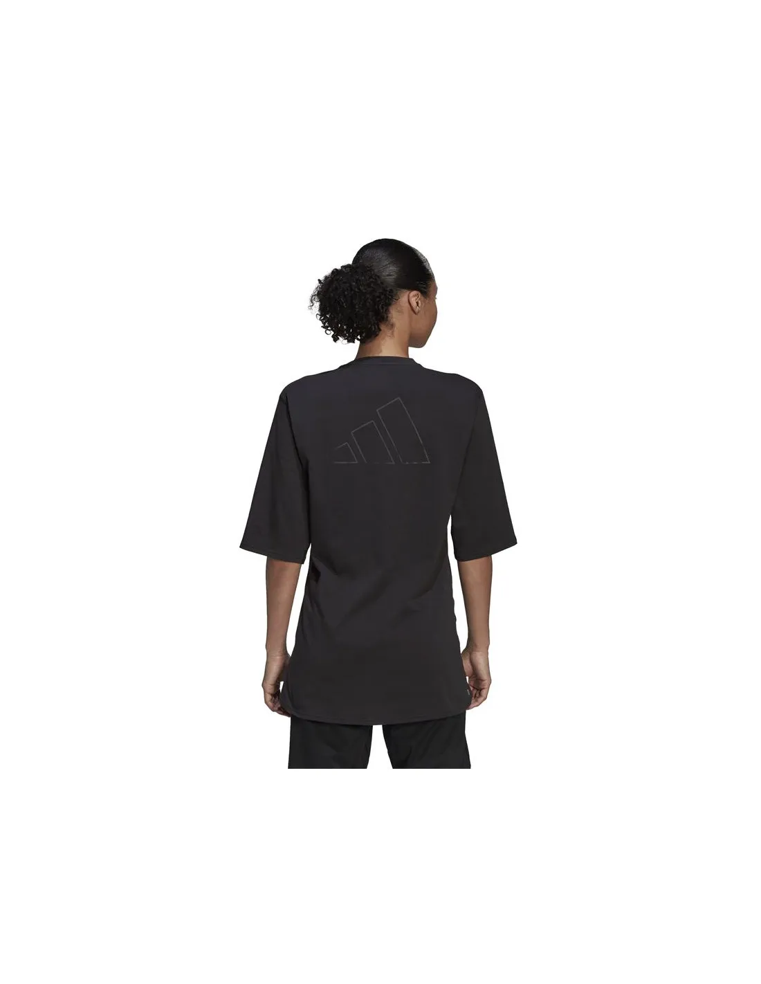 Camiseta adidas Run Icons Mujer BK