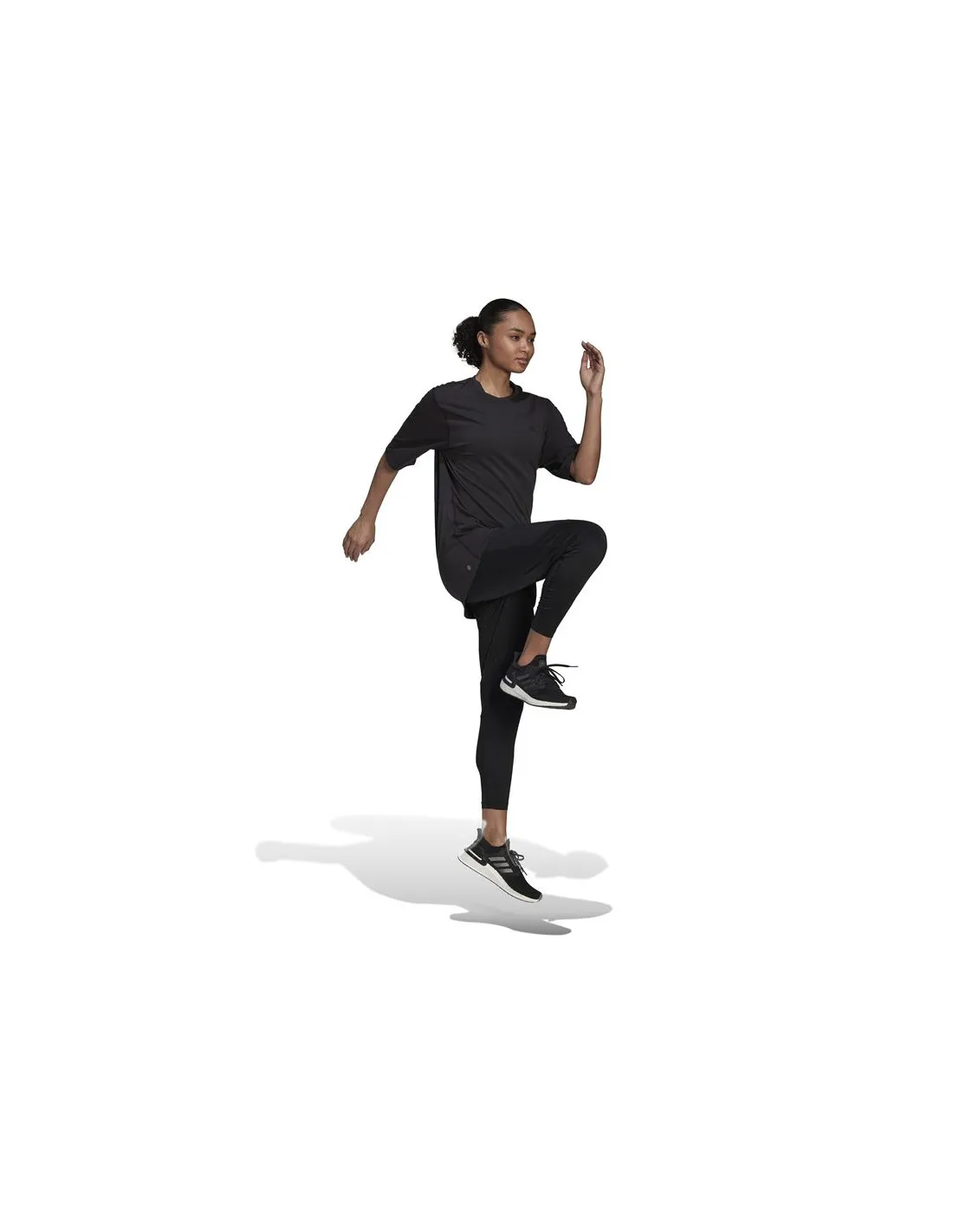 Camiseta adidas Run Icons Mujer BK
