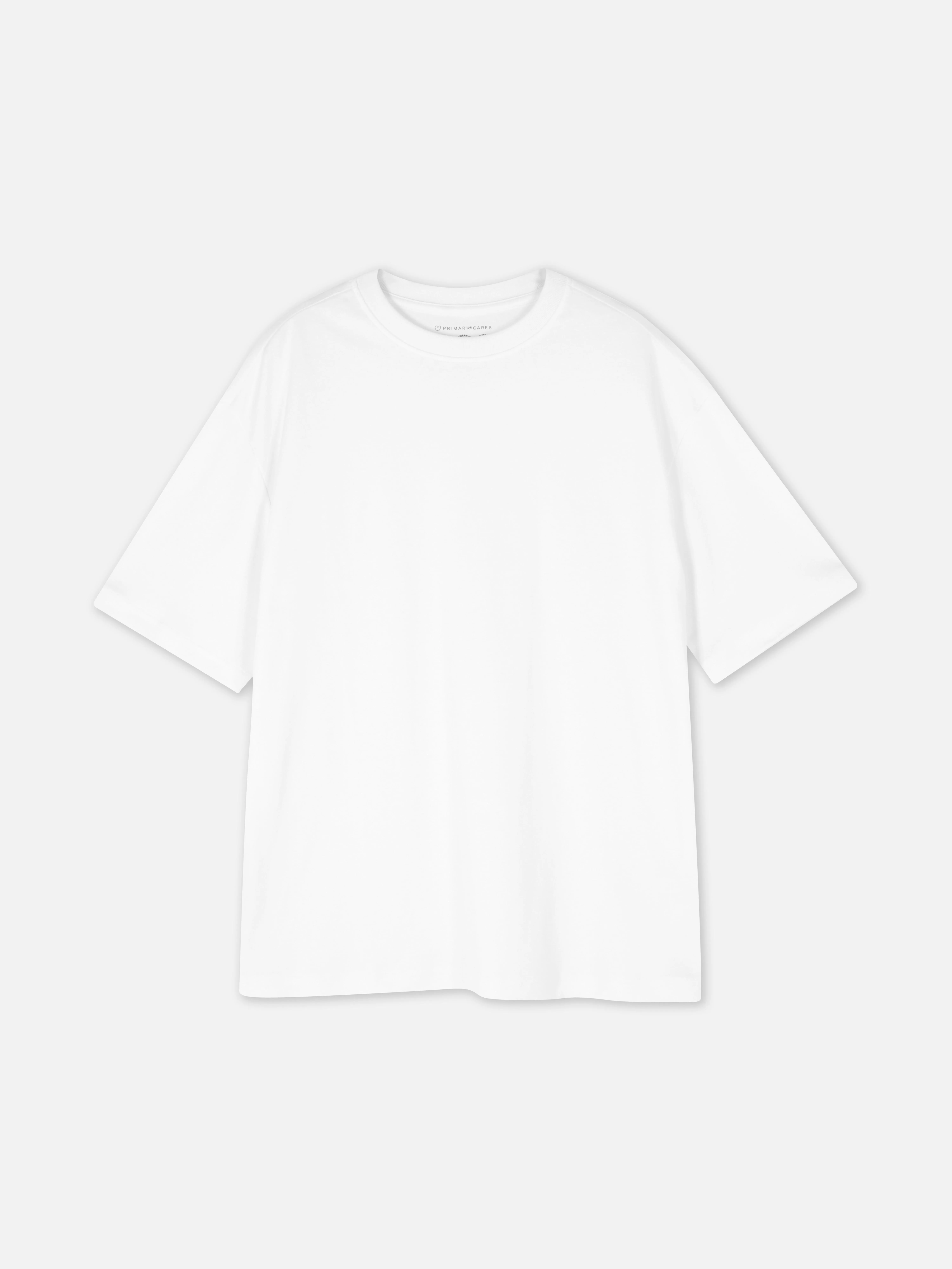 Camiseta básica de punto extragrande