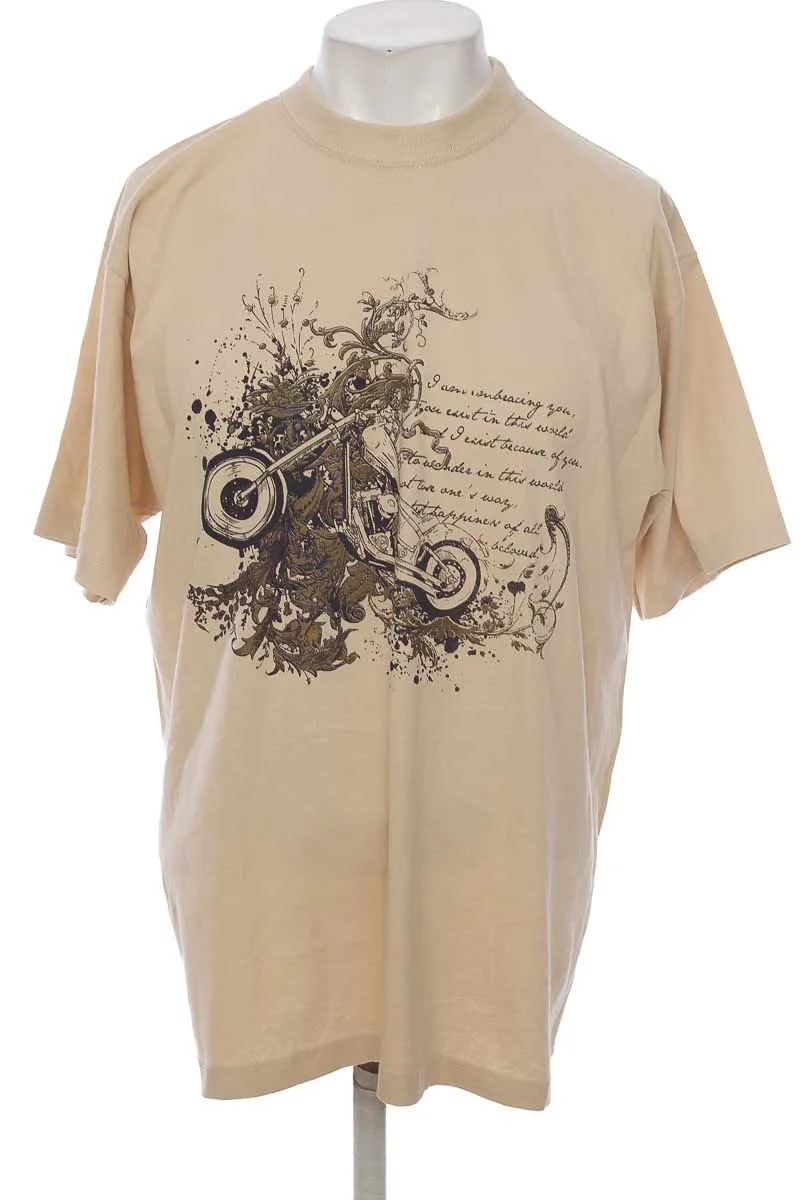CAMISETA COLOR BEIGE  CLOSEANDO