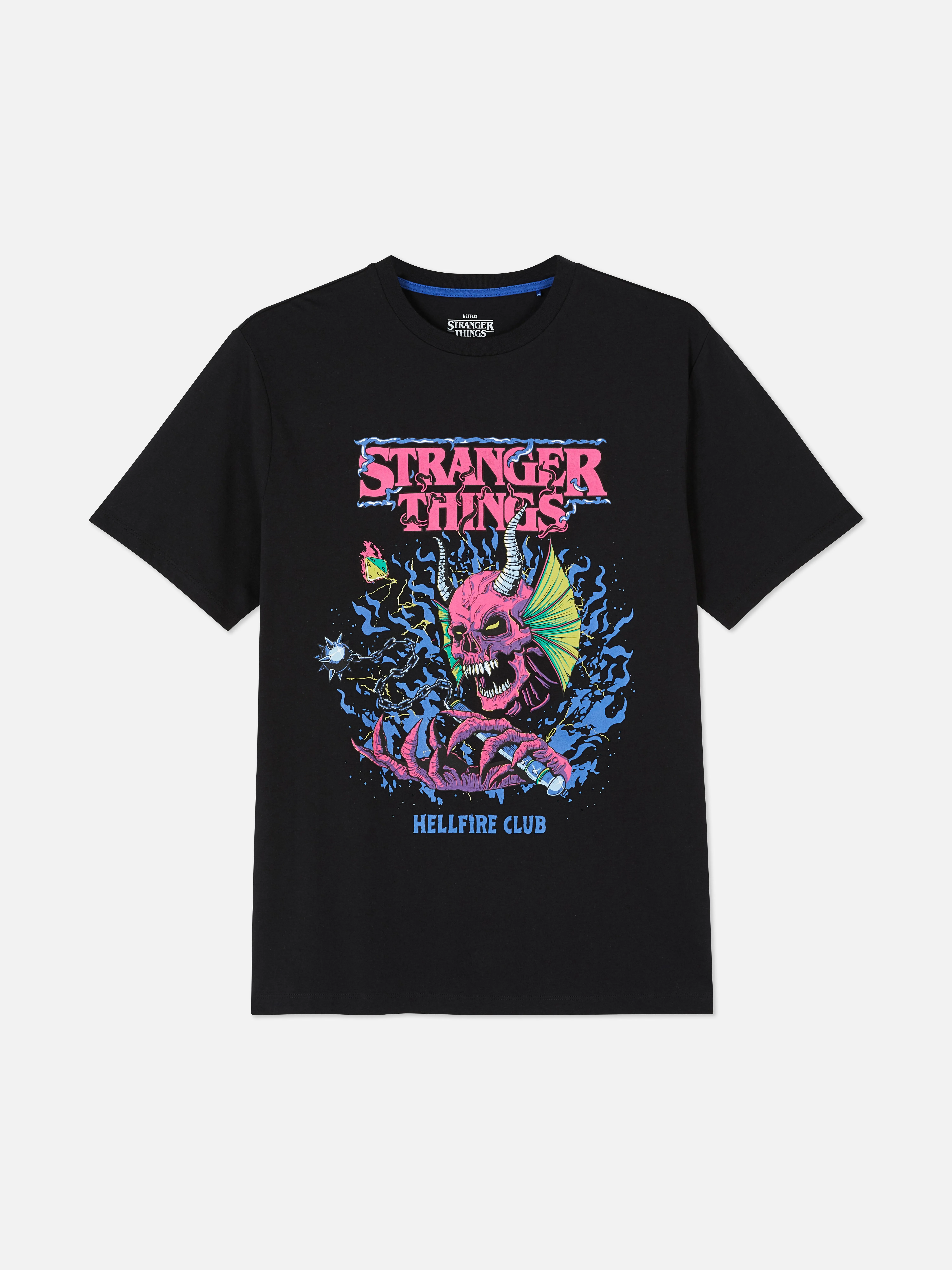 Camiseta con estampado gráfico de Stranger Things
