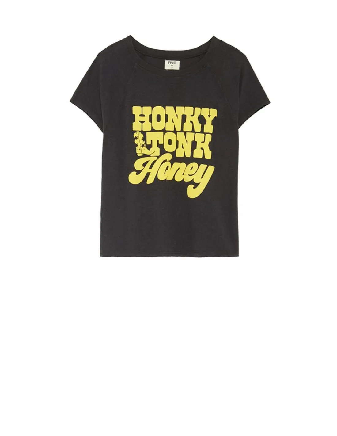 CAMISETA CON ESTAMPADO HONEY FIVE PARIS