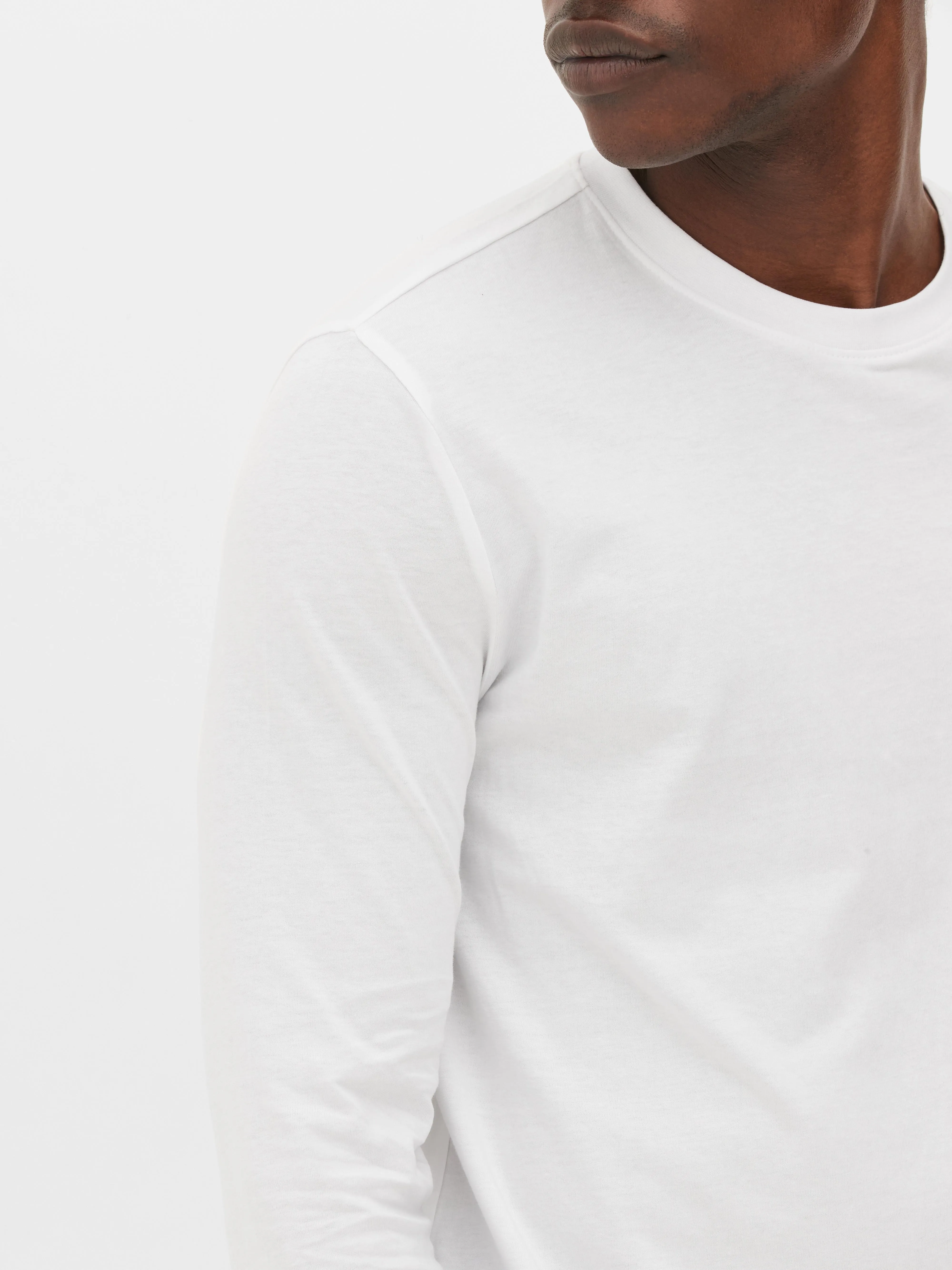 Camiseta de algodón de manga larga
