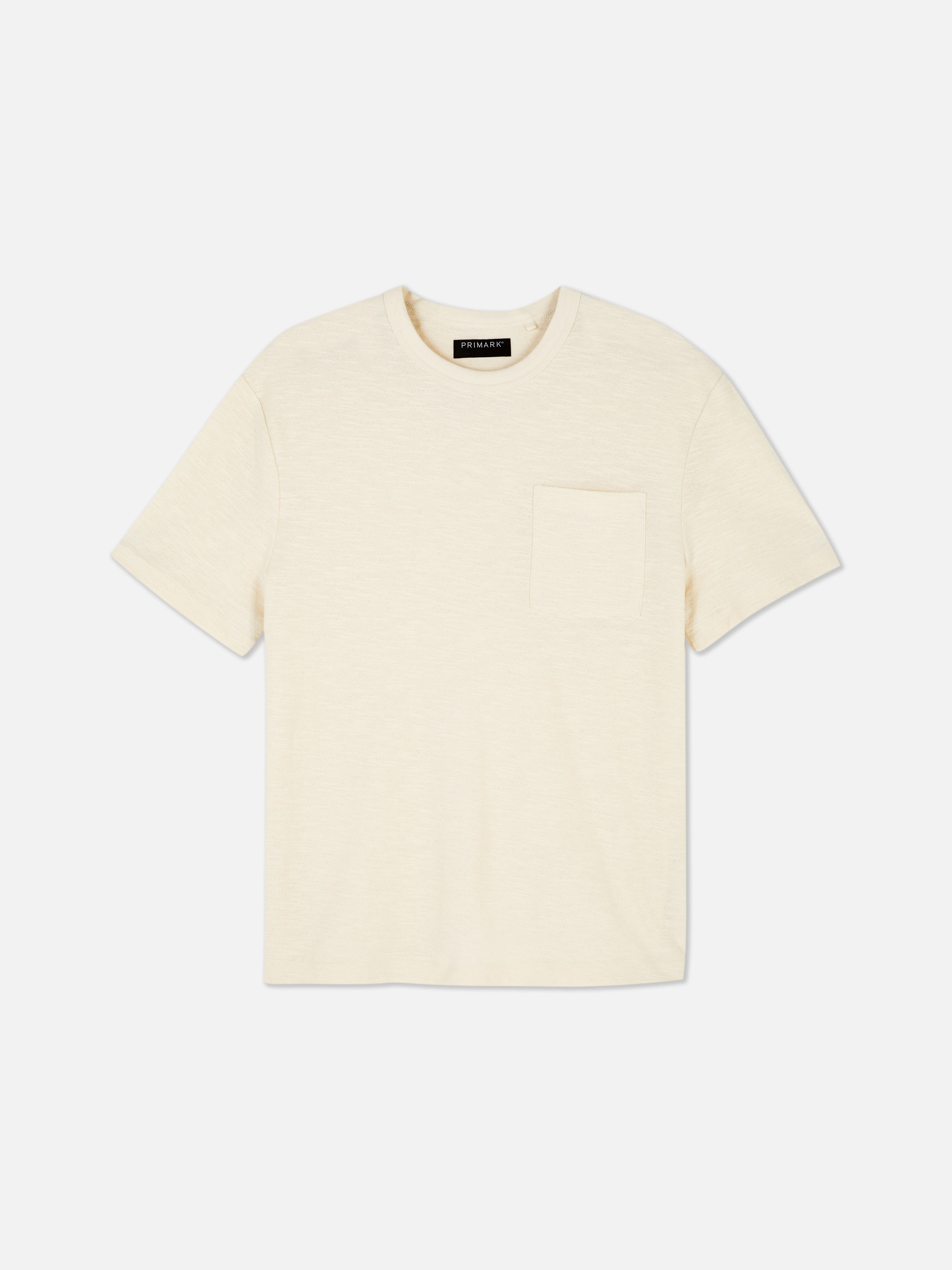 Camiseta de crepé con bolsillo de plastrón