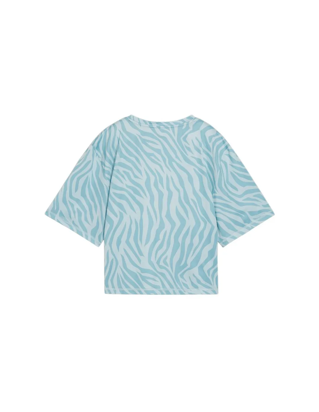 Camiseta de Fitness Puma Train Favorite AOP C Turquesa Mujer