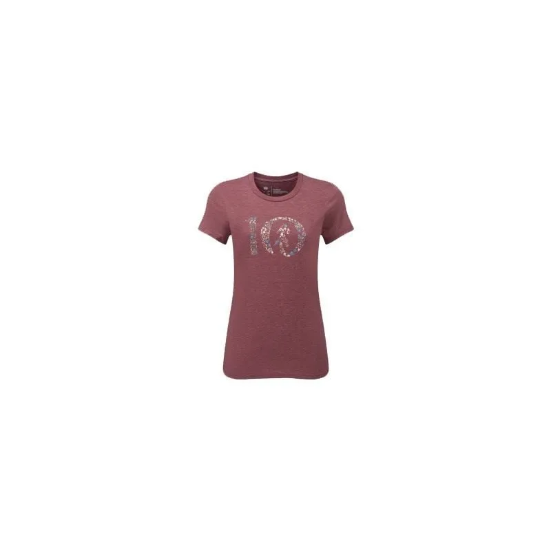 Camiseta de mujer Tentree Wildfields Ten (Crushed Berry)