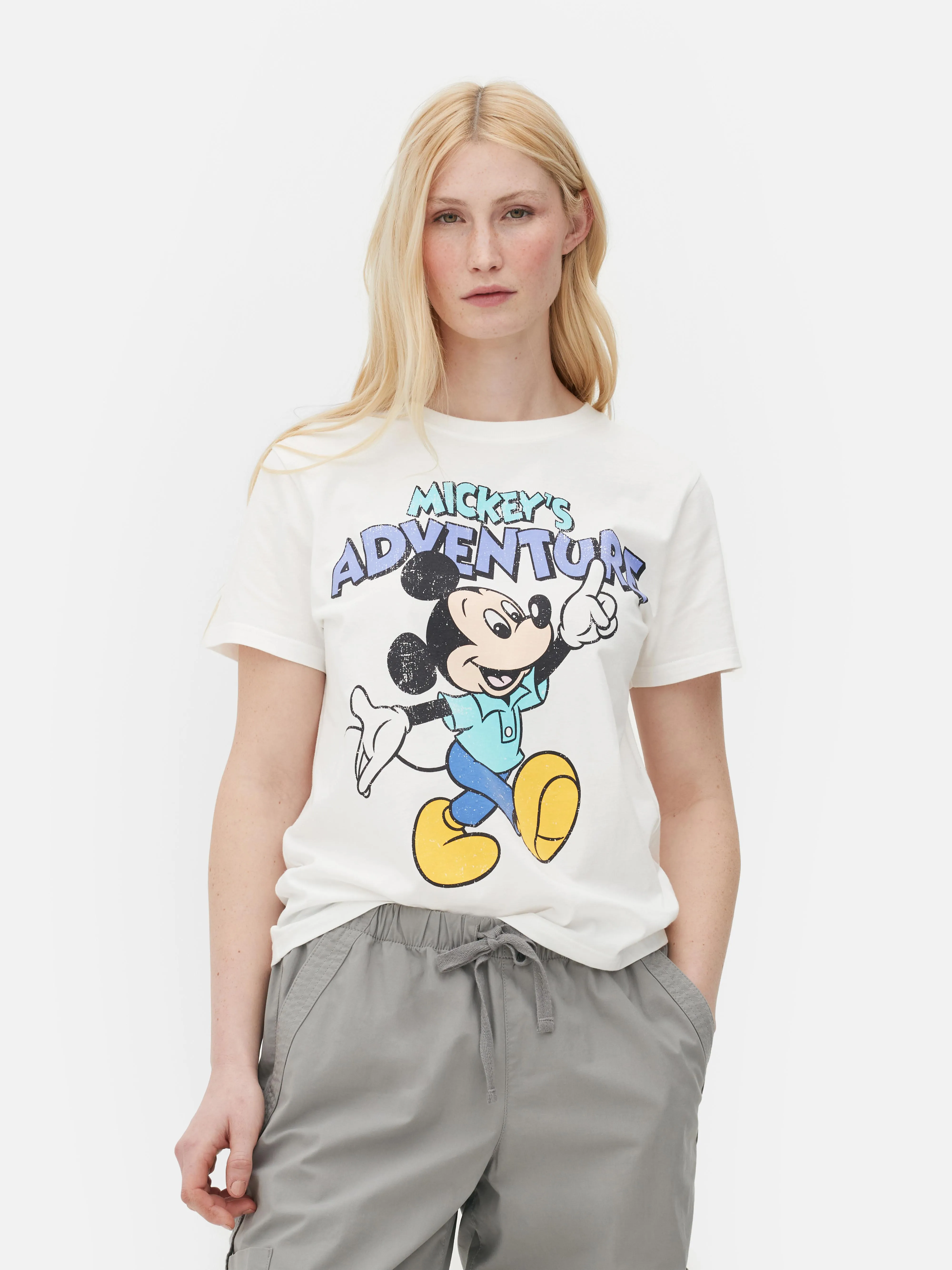 Camiseta estampada de Mickey Mouse de Disney