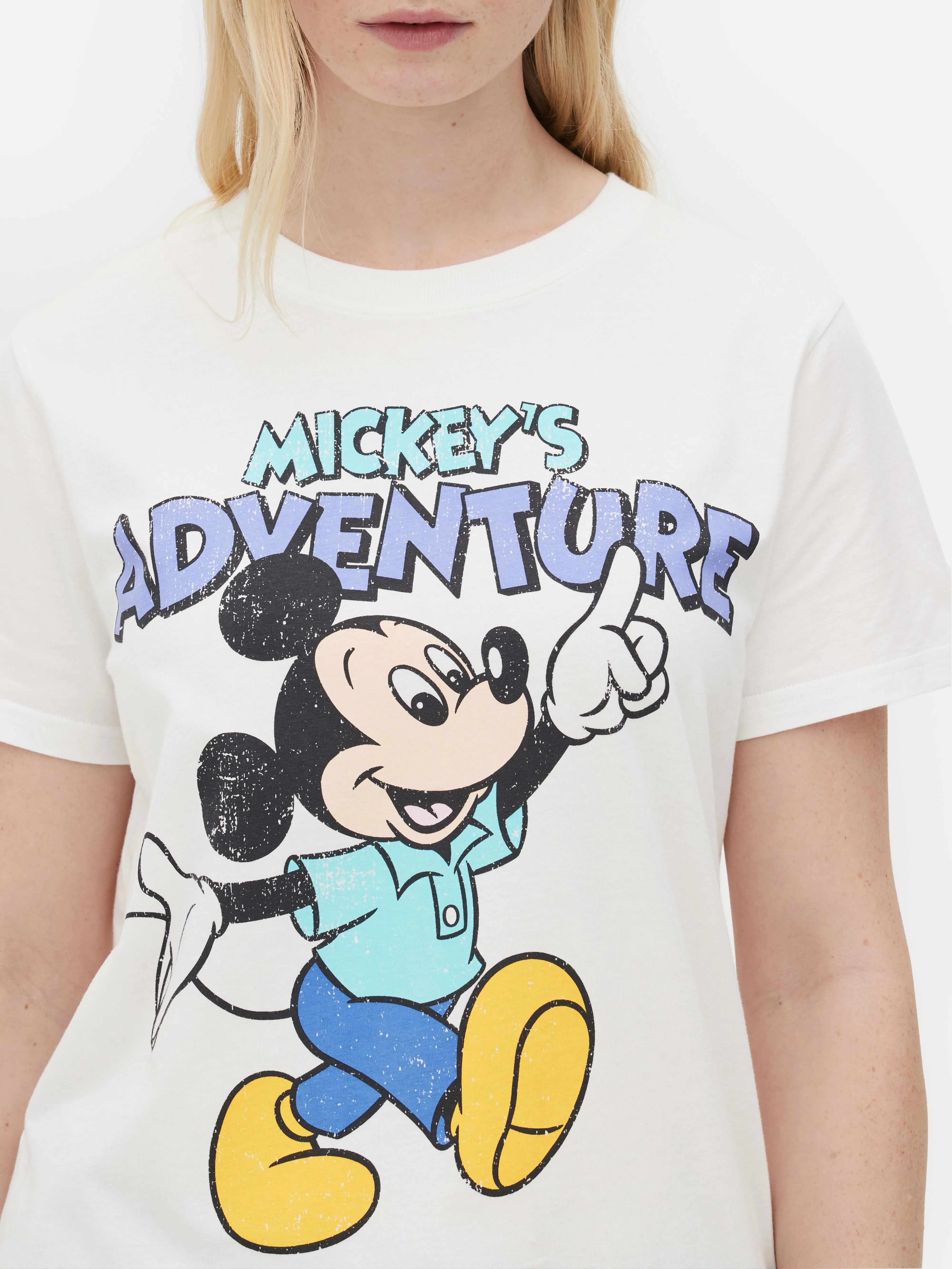 Camiseta estampada de Mickey Mouse de Disney